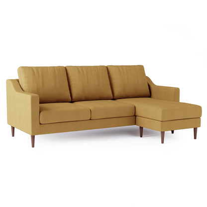 Lore Sofa | L-Shaped Sectional with Chaise (7 feet) - High Back Sofa