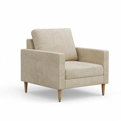 Lore Sofa | 1 Seater (3 feet) | High Back Sofa