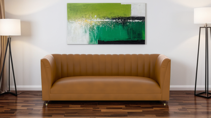 Baxley 2 Seater Artificial Leather Sofa