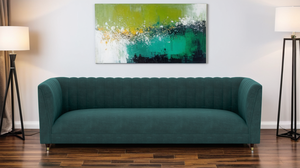 Baxley 3 Seater Fabric Sofa