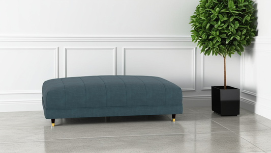 Baxley Fabric Ottoman