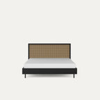 July Low Rattan Bed