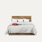 Bran Solid Wood Hydraulic Storage Bed