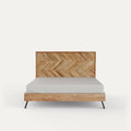 Souza Parquet Pattern Bed