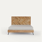 Souza Parquet Pattern Bed
