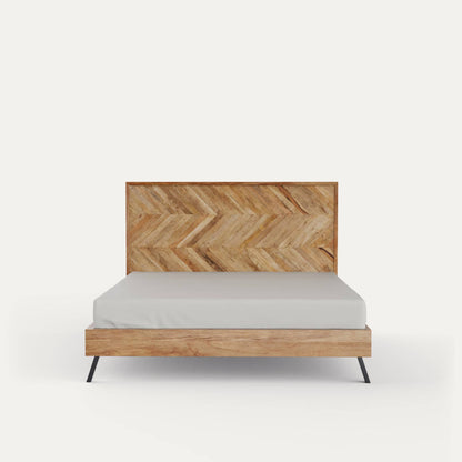 Souza Parquet Pattern Bed