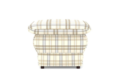 Chiffon Fabric Ottoman