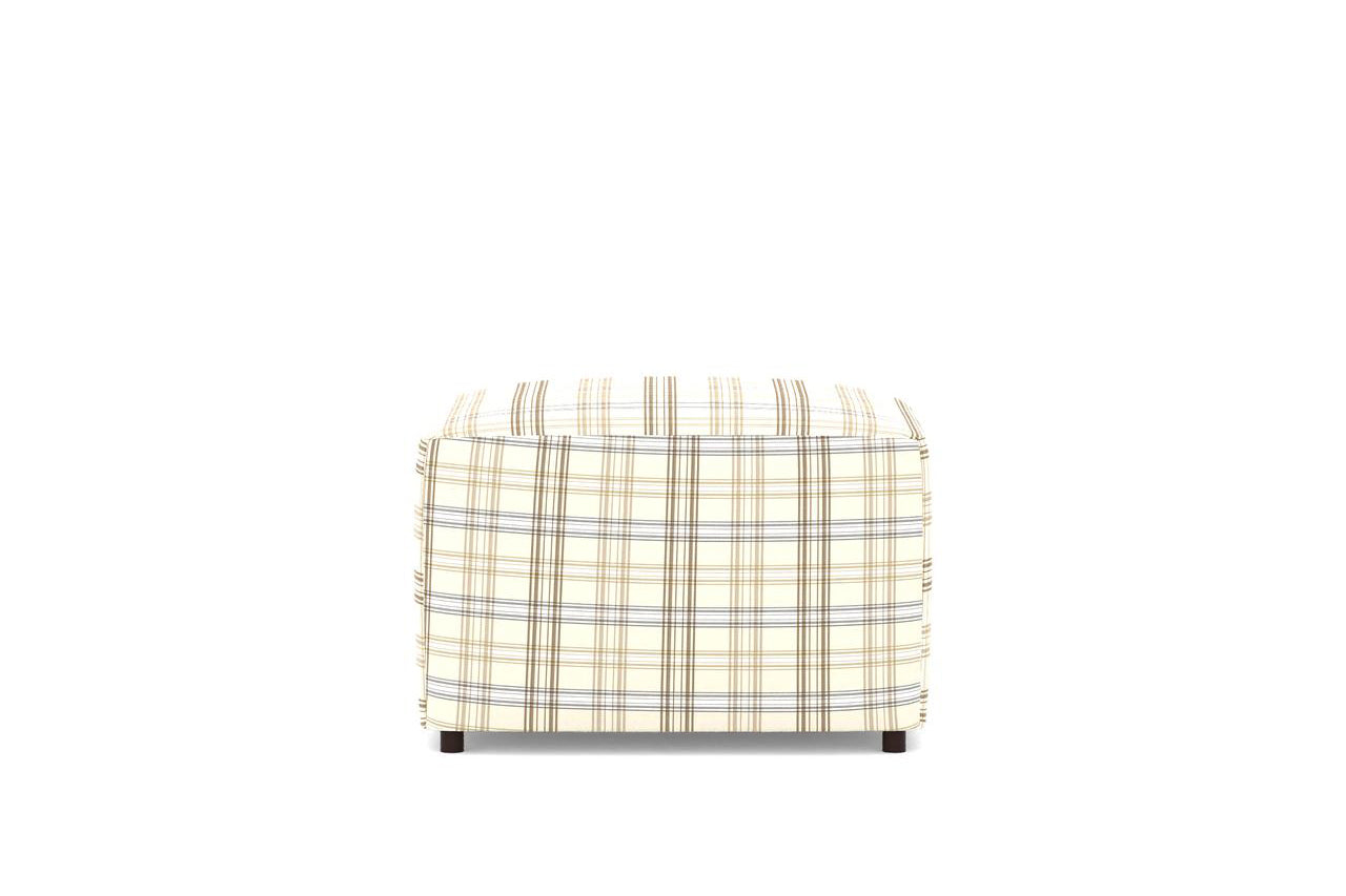 Pouffe Fabric Ottoman