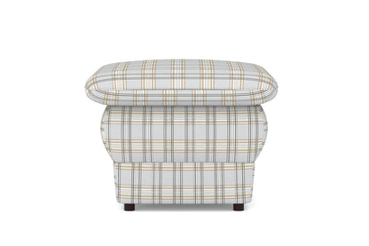 Chiffon Fabric Ottoman