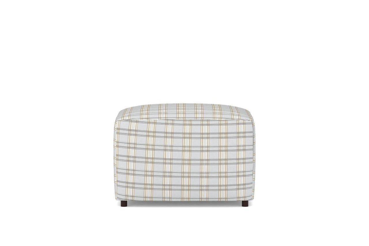 Pouffe Fabric Ottoman