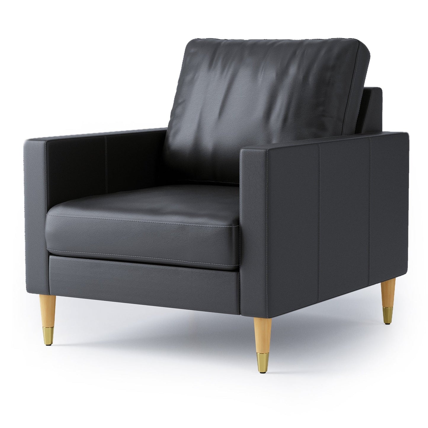 Lore Sofa | 1 Seater Italian Leather Sofa (3 feet)