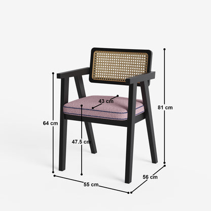 Luis-Bob Dining Table Set with Premium Trimming -  2, 4 & 6 Seater/ All sizes