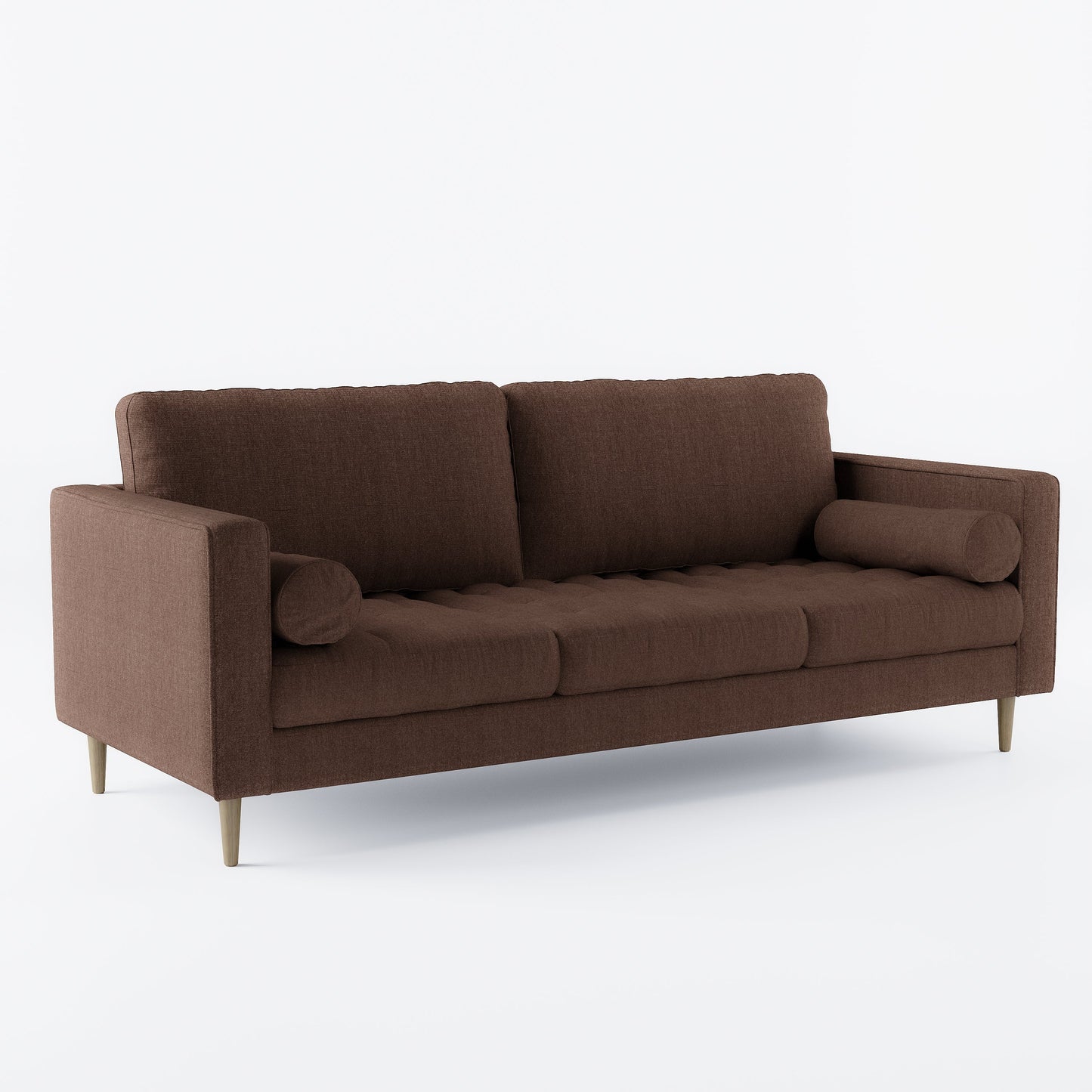 Palo Sofa T (Split Seats) | 3+ Seater (7 feet) | Tufted