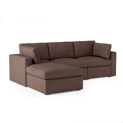 Node Sofa | L Shaped Sofa | 3 Seater (8 x 5.5 feet)
