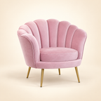 Butterfly Accent Chair in Pink Color catalogue angle 2