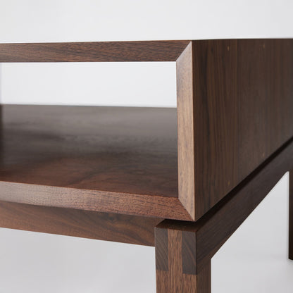 Elan Coffee Table - Solid Walnut/Teak/Oak Wood