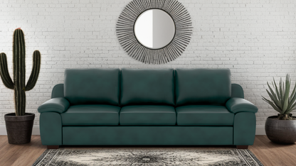 California 4 Seater Artificial Leather Sofa