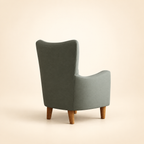 Cassidy Wingback Accent Chair – alternate rear view