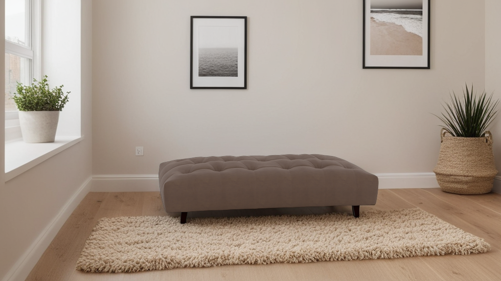 Chester Leather Ottoman