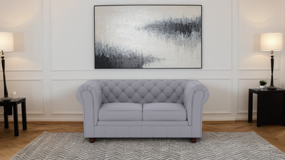 Chesterfield 2 Seater Fabric Sofa