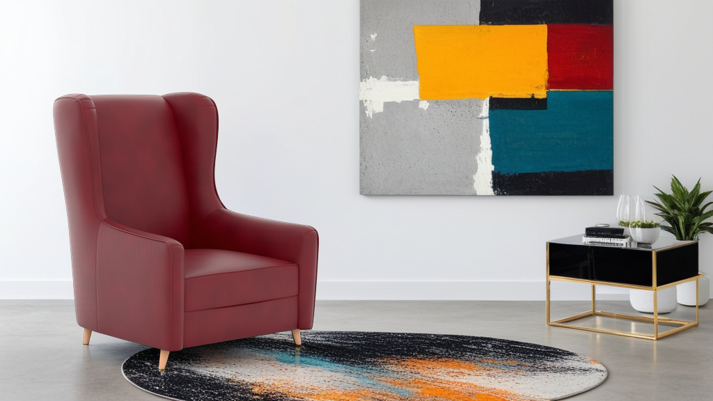 Churchill Artificial Leather Chair