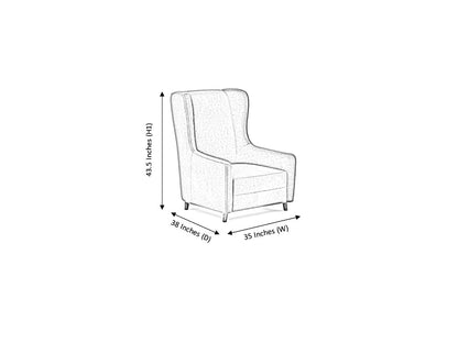 Churchill Artificial Leather Chair