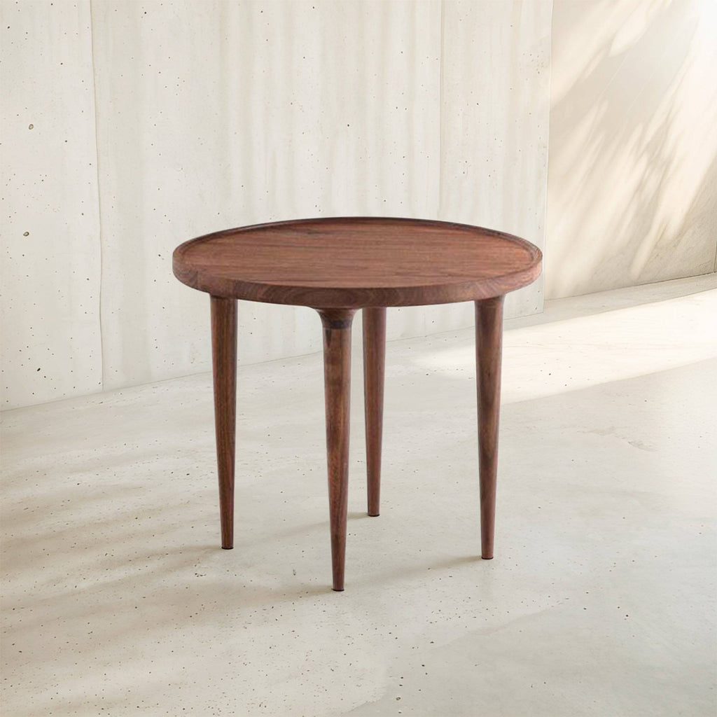 Summer Round Low Coffee Table Modern Classic