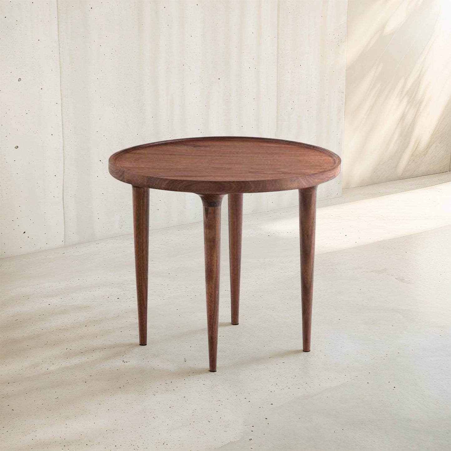 Summer Round Low Coffee Table Modern Classic