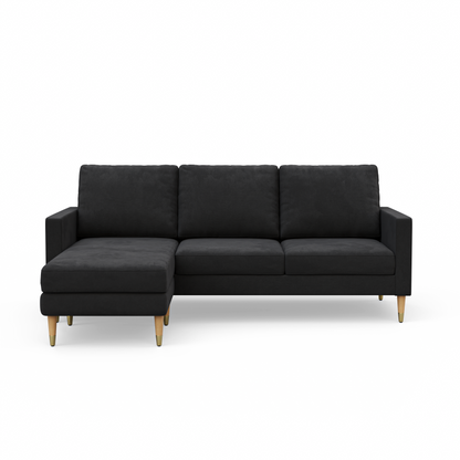 Lore Sofa | L-Shaped Right Sectional with Chaise (7 feet) - High Back Sofa