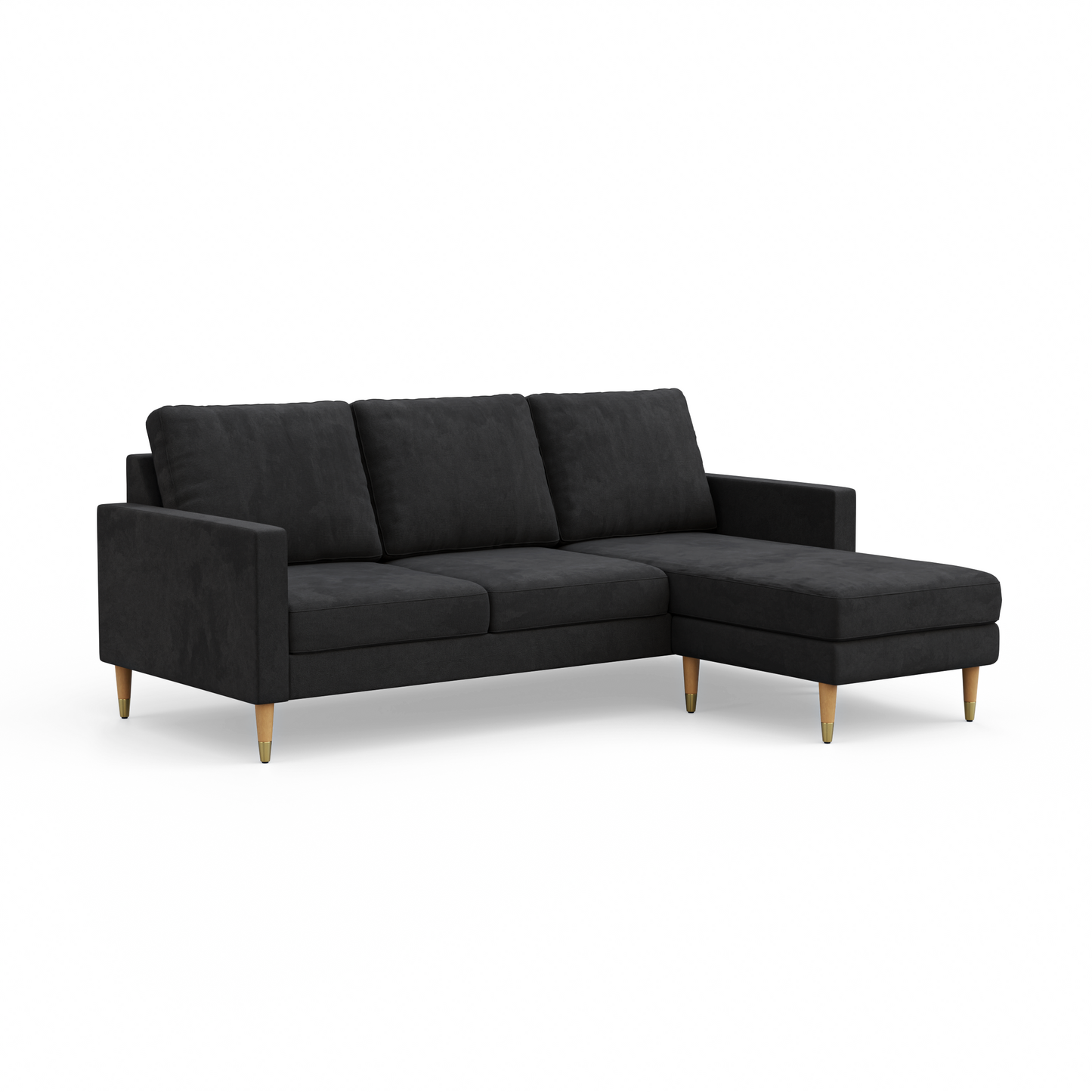 Lore Sofa | L-Shaped Sectional with Chaise (7 feet) - High Back Sofa
