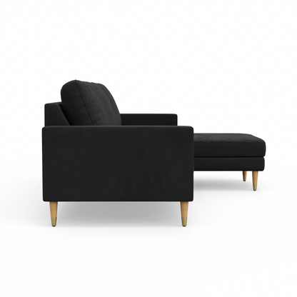 Lore Sofa | L-Shaped Sectional with Chaise (7 feet) - High Back Sofa