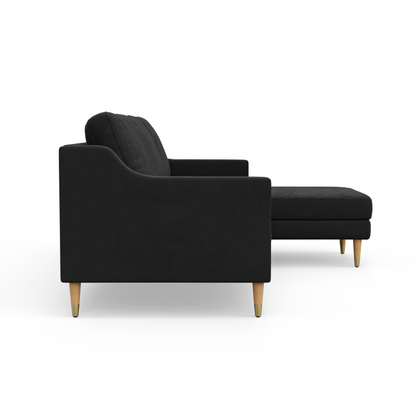 Lore Sofa | L-Shaped Sectional with Chaise (7 feet) - High Back Sofa