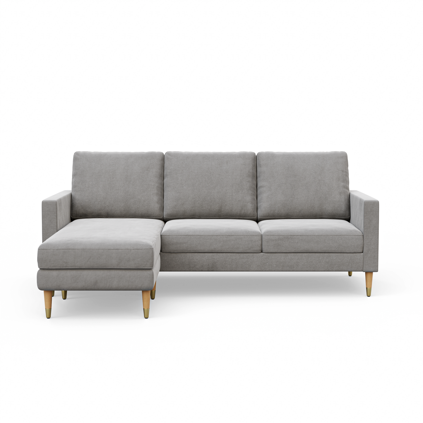 Lore Sofa | L-Shaped Sectional with Chaise (7 feet) - High Back Sofa
