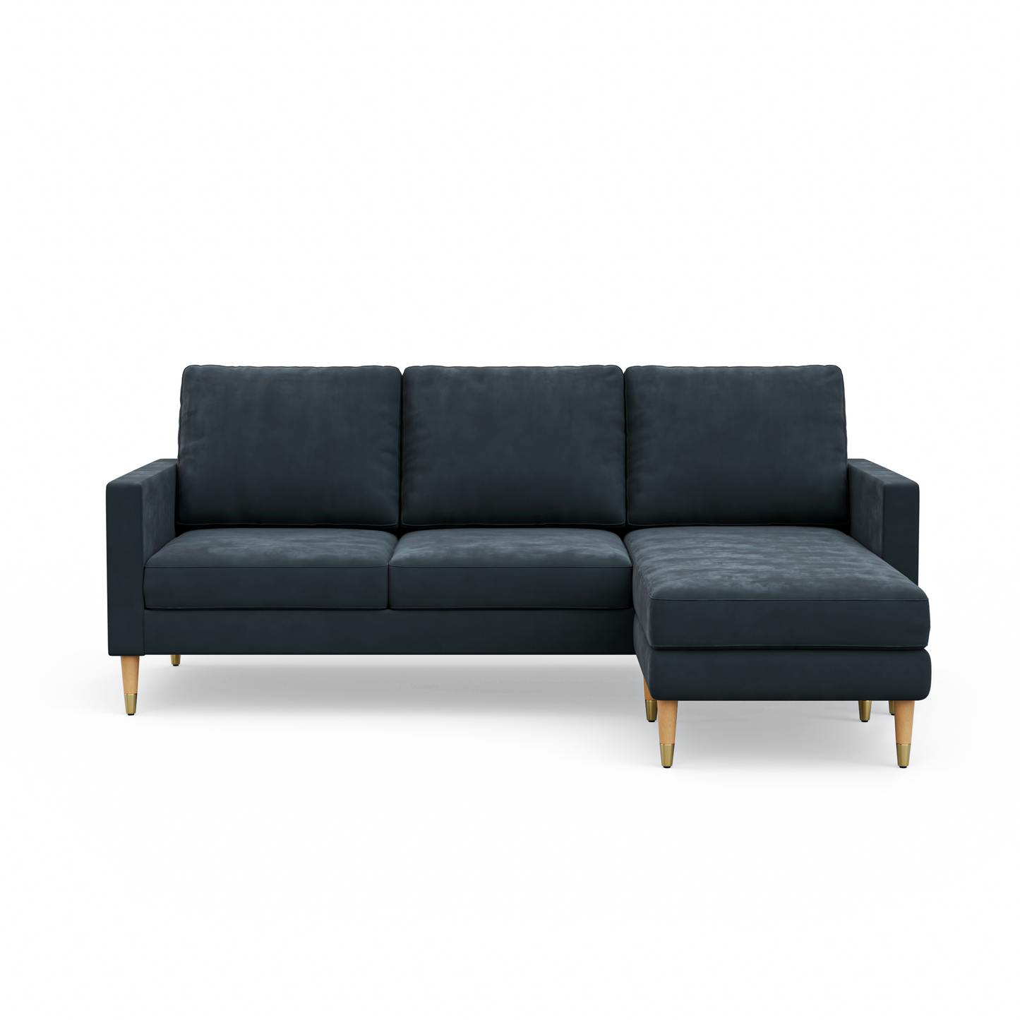 Lore Sofa | L-Shaped Sectional with Chaise (7 feet) - High Back Sofa