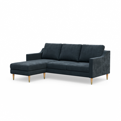 Lore Sofa | L-Shaped Right Sectional with Chaise (7 feet) - High Back Sofa