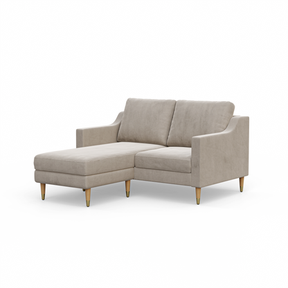 Lore Sofa | Small L-Shaped Sectional with Chaise (5 feet)