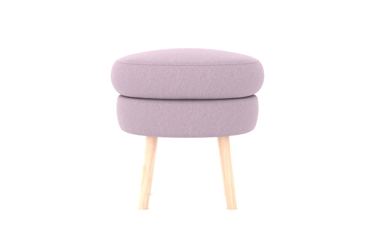 Moon Fabric Ottoman