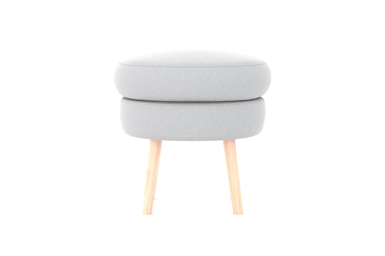 Moon Fabric Ottoman
