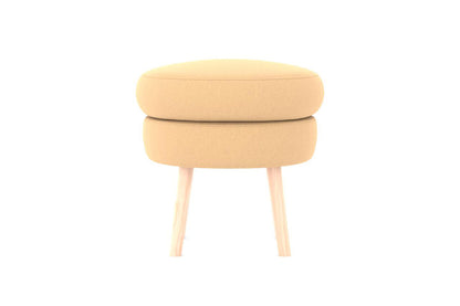 Moon Fabric Ottoman