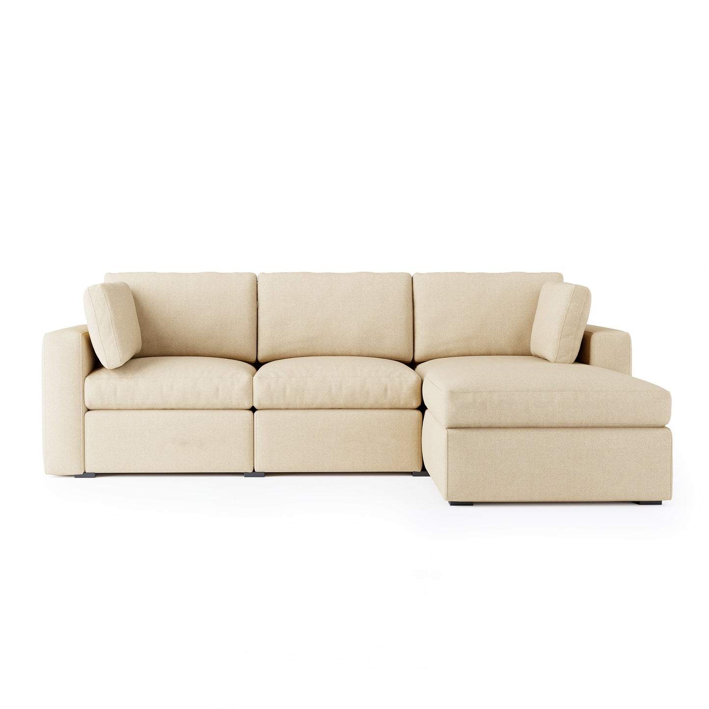 Node Sofa | L Shaped Sofa | 3 Seater (8 x 5.5 feet)