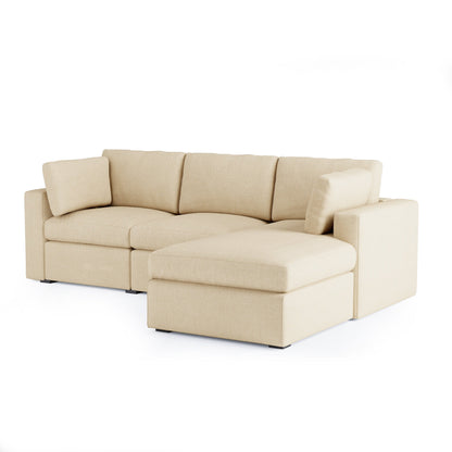 Node Sofa | L Shaped Sofa | 3 Seater (8 x 5.5 feet)