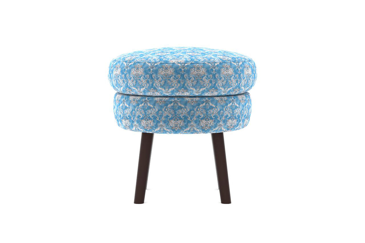 Moon Fabric Ottoman