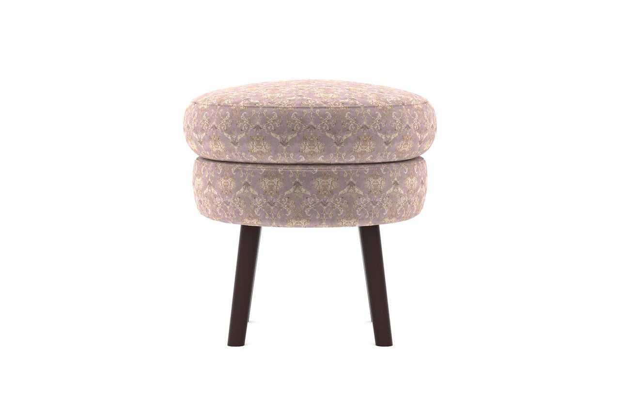 Moon Fabric Ottoman