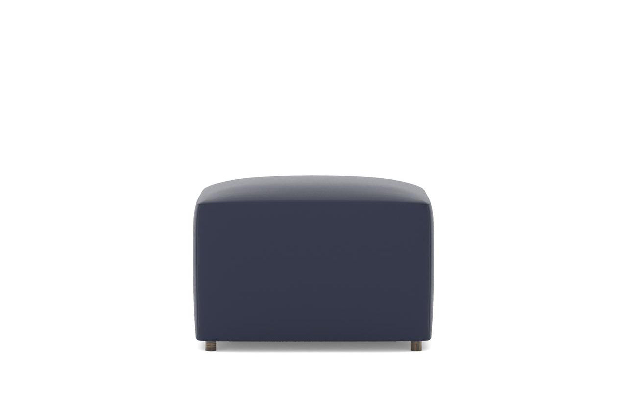 Pouffe Leather Ottoman
