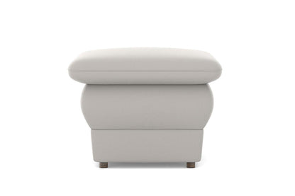 Chiffon Leather Ottoman