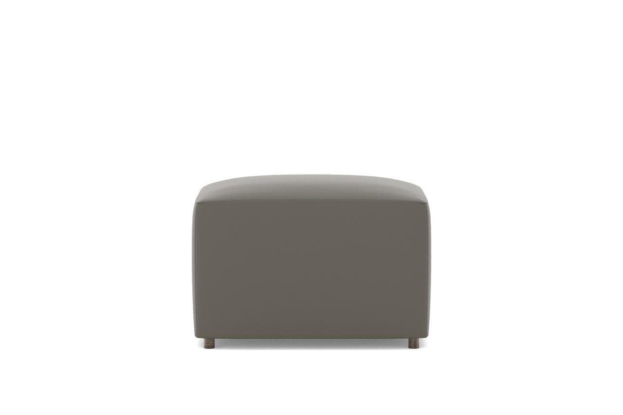 Pouffe Leather Ottoman