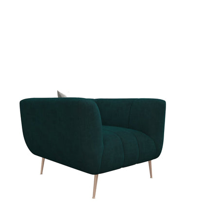 Darwin Dazzle Sofa Set In Velvet