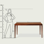 Bonne Light Luxury Dining Table - 4 & 6 Seater/All Sizes