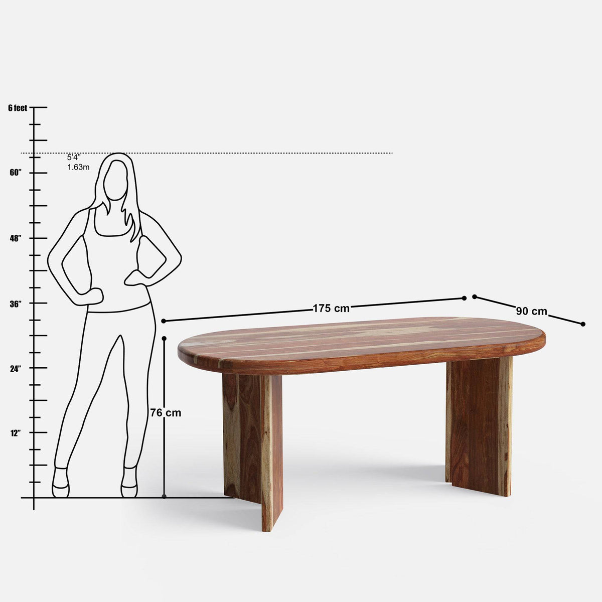 Lucas Luxury Dining Table - 6 & 8 Seater/All Sizes