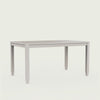 Frampton Distressed White Luxury Dining Table - 6 Seater/150 cm